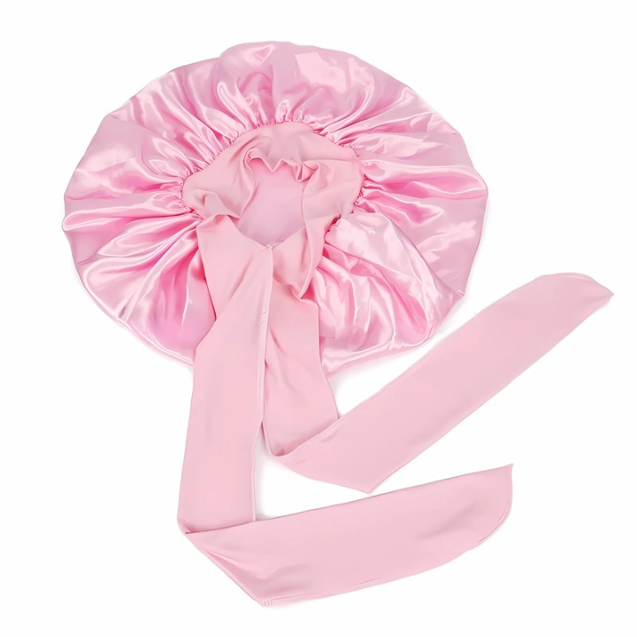 Bonnet de nuit en satin